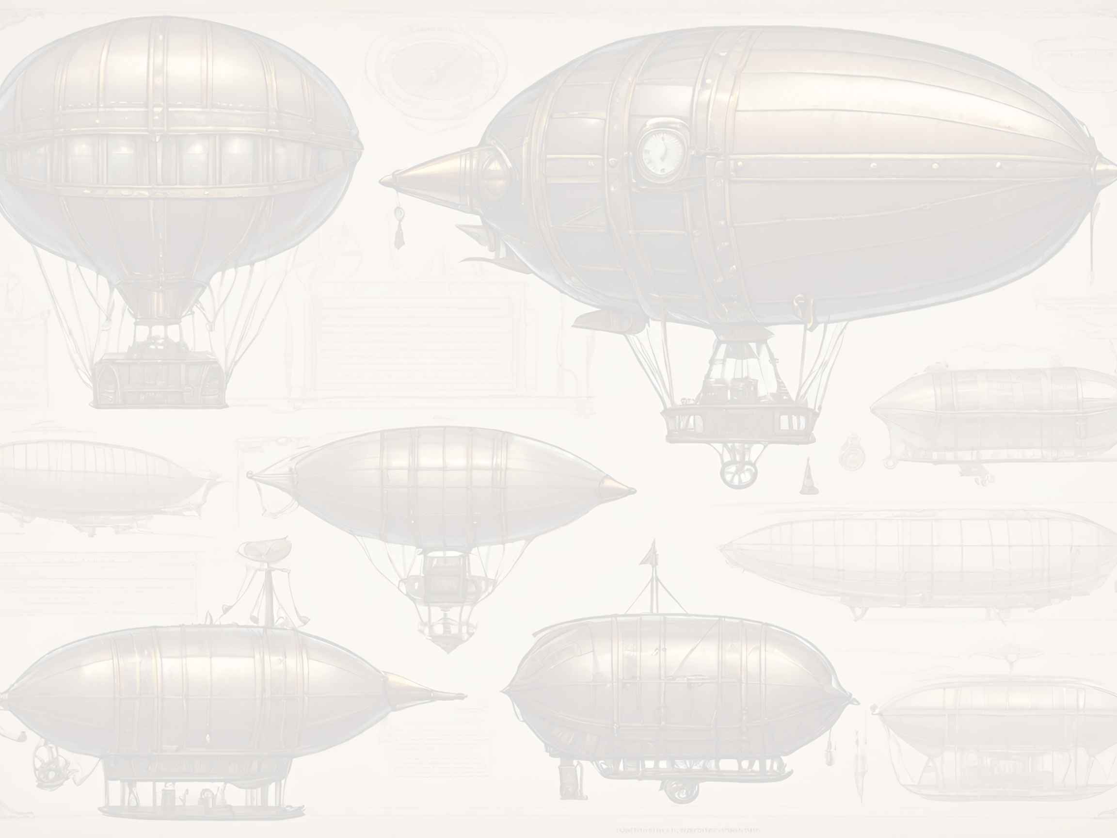 Airship print background