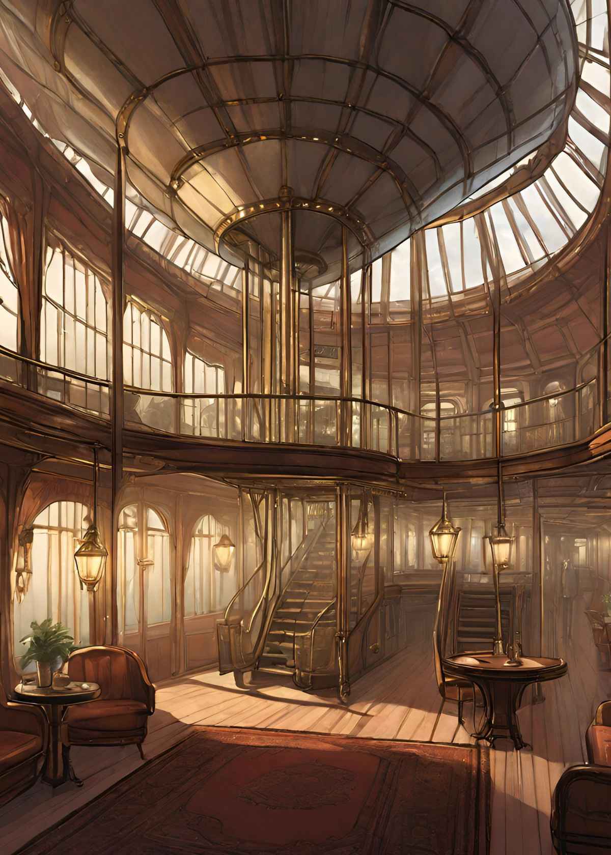 Atrium onboard
