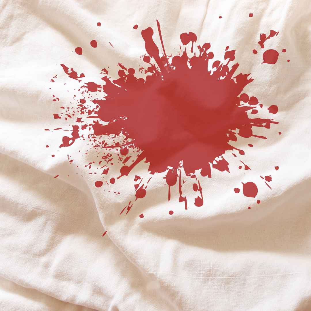 bloody sheets