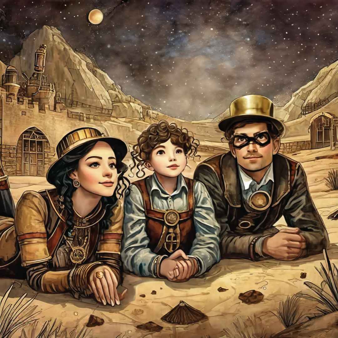 Isabelle and parents